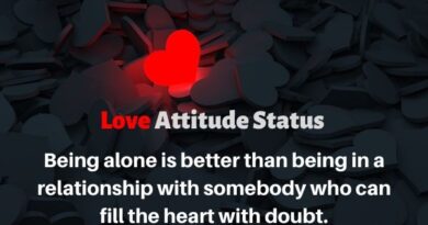 [Best] Love attitude status in Hindi and English images for Whatsapp